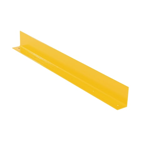 Vestil Floor Safety Curb 3/8" Thick 48" Long Yellow FSC-38-48-YL